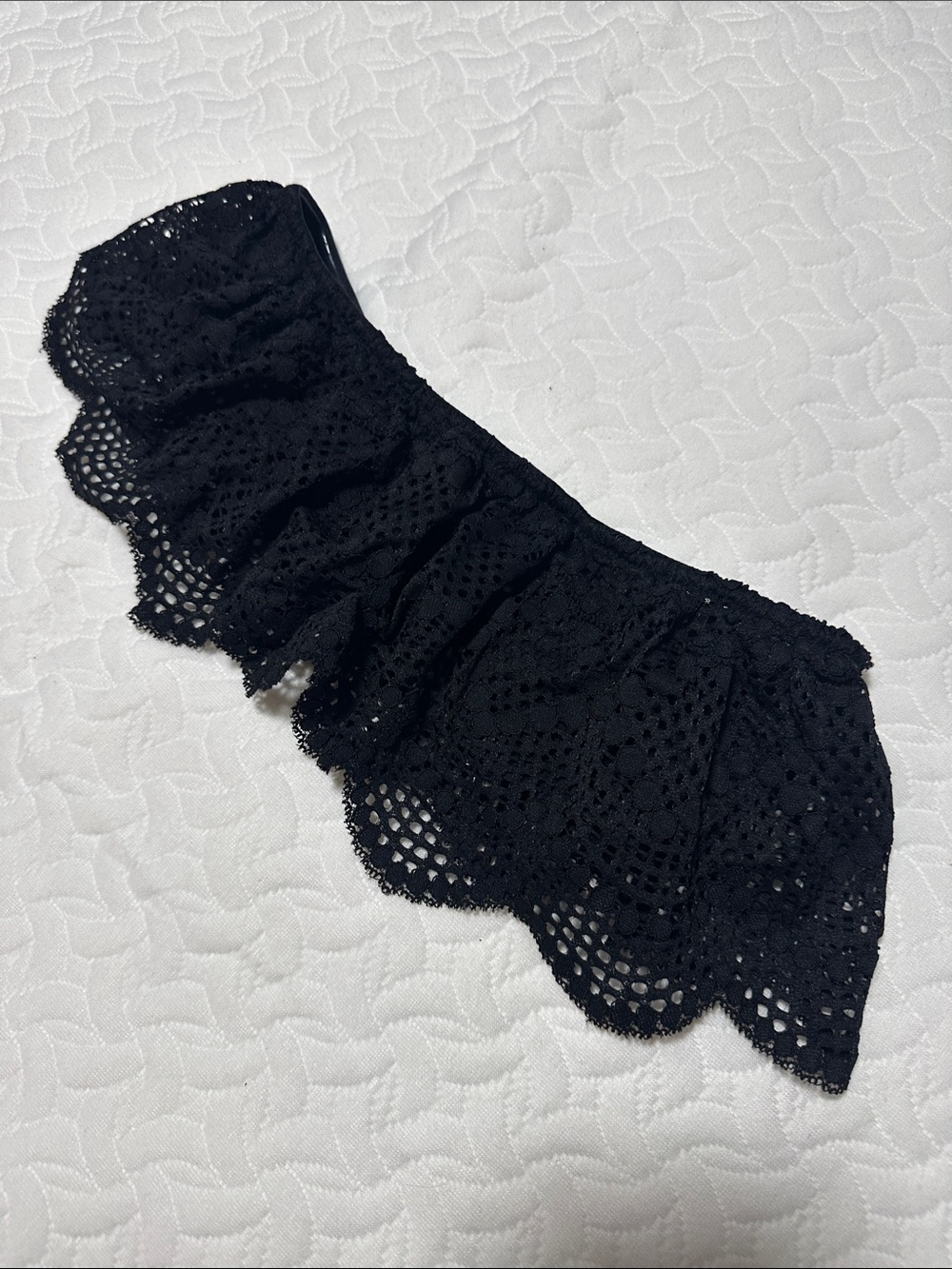 Victoria's Secret Black Lace Bandeau